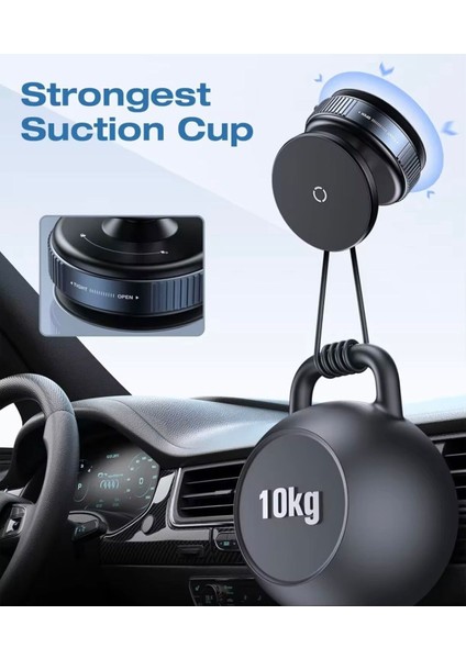 🚀 360° Döner Vakumlu Manyetik Telefon Tutucu – Ultra Güçlü Tutuş, Şık Tasarım modelleri