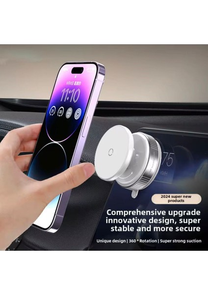 🚀 360° Döner Vakumlu Manyetik Telefon Tutucu – Ultra Güçlü Tutuş, Şık Tasarım indirimleri