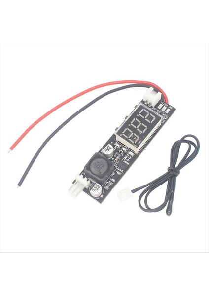 Dc 12V Pwm 2-3 Tel Fan Sıcaklık Denetleyicisi Hız Vali Pc Fan/alarm Blackhead Prob Için Vali Ekran Modülü (Yurt Dışından) indirimleri