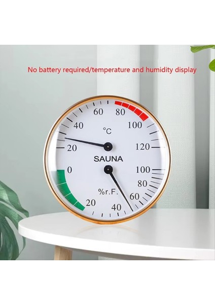 Sauna Odası 2 Arada 1 Termometre Higrometre Iç Mekan Nem Sıcaklık Ölçer Banyo Için Ter Seamer Odası (Yurt Dışından) modelleri