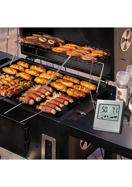 LCD Pişirme Problu Dijital Et Termometresi Izgara Mutfak Kullanımı Için Gıda Sıcaklık Sıcaklığı (Yurt Dışından) indirimleri