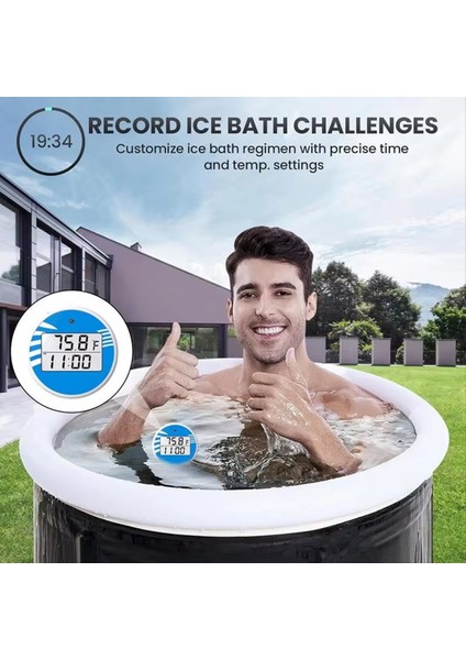 Buz Banyosu Termometre Yüzen Termometre Buz Banyosu Su Geçirmez Soğuk Dalma Termometresi (Yurt Dışından) modelleri