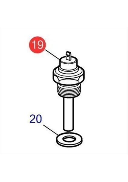 Volvo Penta Için Sıcaklık Sensörü Gönderen AD31 41 Aq D1 D2 D41 KAD32 42 KAMD42 43 MD2010 2030 2040 TAMD40 TMD40 827151 (Yurt Dışından) fiyatları