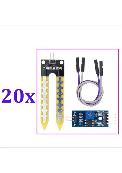 Sunlephant Akıllı Cart Çok Fonksiyonlu Toprak Nem Sensörü Için Toprak Nem Metre Algılama Modülü Robot (Yurt Dışından) fiyatları