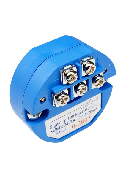 PT100 0-200 Derece Sıcaklık Algılama Verici 4-20MA Çıkış Kafası Monte Sıcaklık Verici (Yurt Dışından) modelleri