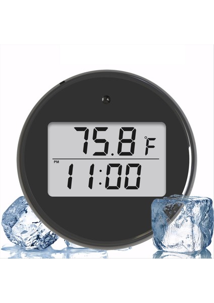 Buz Banyosu Için Yüzen Termometreler Taşınabilir Banyo Termometreleri Yüzen Termometreler Zamanlayıcı Dijital Su Termometreleri (Yurt Dışından)