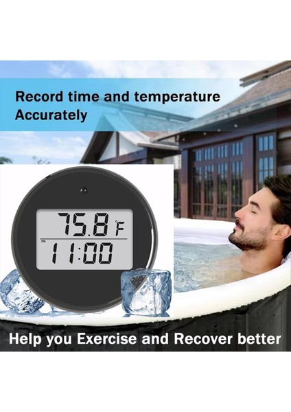 Buz Banyosu Için Yüzen Termometreler Taşınabilir Banyo Termometreleri Yüzen Termometreler Zamanlayıcı Dijital Su Termometreleri (Yurt Dışından) fiyatları