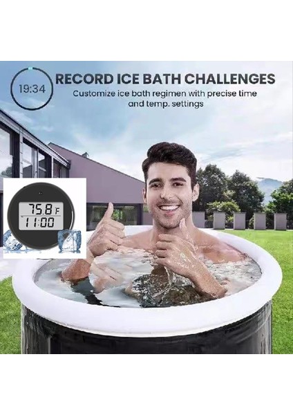 Buz Banyosu Için Yüzen Termometreler Taşınabilir Banyo Termometreleri Yüzen Termometreler Zamanlayıcı Dijital Su Termometreleri (Yurt Dışından) fırsatları