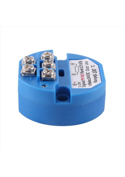 10X PT100 Türe 0-10V 0-100 Derece Rtd Giriş 0-10 Bir Çıkış DC24V Termal Direnç Sıcaklığı Verici (Yurt Dışından) fırsatları