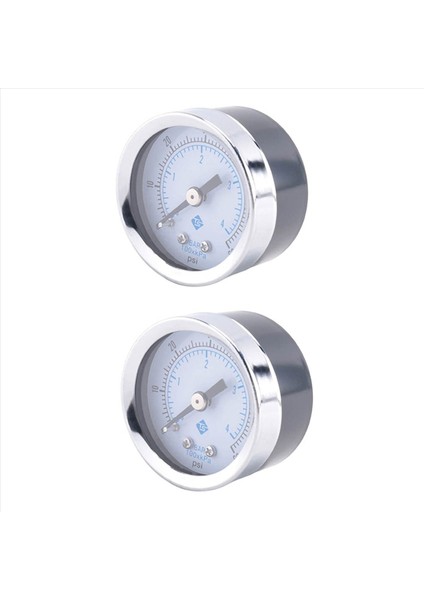2x TS-Z51 0-60PSI Basınç Göstergesi 40MM 1/8 Inç Npt Mini Basınç Göstergesi Hava Kompresörü Hidrolik Vakum Göstergesi Manometre (Yurt Dışından)
