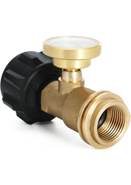 Propan Tank Gösterge Seviye Göstergesi Sızıntı Dedektörü Gaz Basınç Ölçer Tüm Silindirler Için Evrensel Katı Pirinç (2 Pack) (Yurt Dışından) modelleri