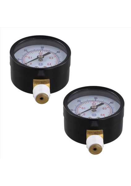 2pcs ECX270861 Hayward Pro Serisi Kum Filtre Modeli 1/4 Inç Npt Havuz Göstergesi Için Filtre Basınç Göstergesi (Yurt Dışından)