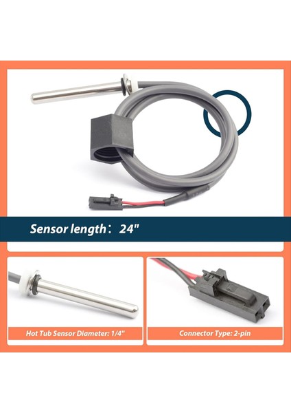 Balboa Spa Isıtıcı M7 Sistemi Için Sıcak Küvet Sensörü 24 Inç Kablo Sıcaklığı/ Limitli Sıcak Küvet Sensörü 30042 30382 Için Değiştirilir (Yurt Dışından) indirimleri