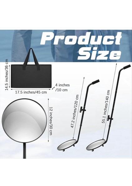 Araç Teşkisi Altında Işık ve Teleskopik Tutucu Alt Araç Kamyonu 30CM (Yurt Dışından) indirimleri