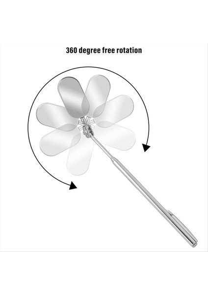 2 Adet Teleskopik Denetim Aynası Araba Muayene Aynası Araç Muayenesi Için Geri Çekilebilir Uzatma Aynası (Yurt Dışından) fiyatları