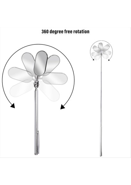 2 Adet Teleskopik Denetim Aynası Araba Muayene Aynası Araç Muayenesi Için Geri Çekilebilir Uzatma Aynası (Yurt Dışından) modelleri