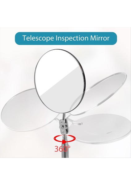 3 Paket Teleskopik Muayene Aynası Mekanik Kontrol Aynası Araç Araba Kirpik Kontrolü Için Teftiş Aracı (Yurt Dışından) fırsatları