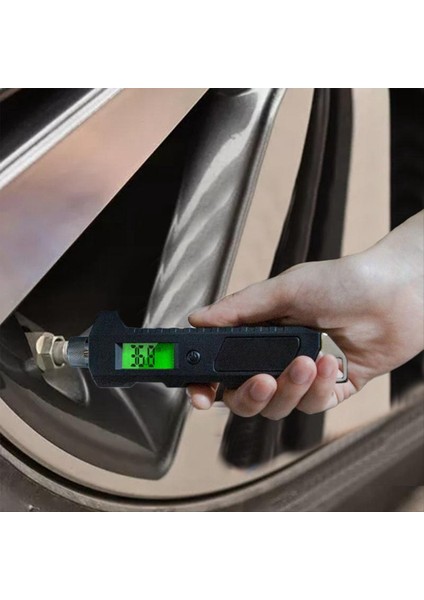 Araç Lastik Hava Basınç Guaj Dijital Ağır Hizmet Lastik Hava Çift Kafa Guajı 230 Psi Kamyon Araba (Yurt Dışından) indirimleri