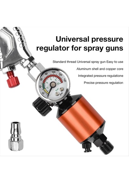 Hava Filtresine Sahip Integral Hava Regülatörü Sprey ve Pnömatik Aletler Için Sıralı Ağır Hizmet Tipi Hava Basıncı Regülatör Kiti (Yurt Dışından) modelleri