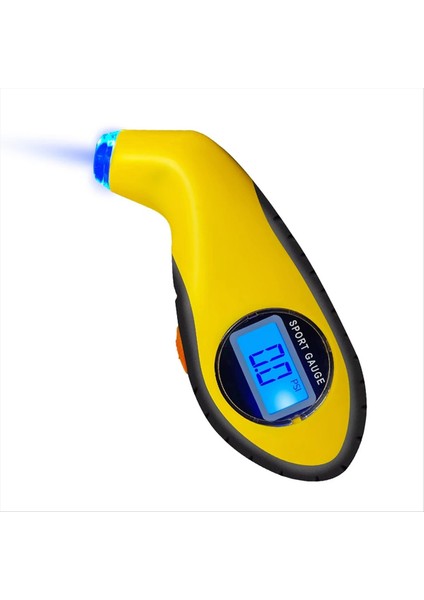 Bisiklet Hassas Tpressure Gauge Dijital LCD Backlight Araba Bisiklet Motosiklet Mini Hava Basınç Monitörü Anti Sızıntı (Yurt Dışından)