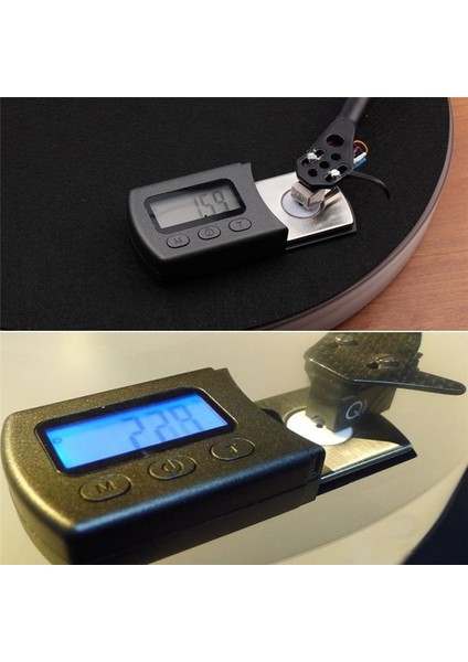 Taşınabilir Dijital Turntable Stylus Kuvvet Ölçek Ölçek Ölçeği Ölçer Arka Işığı Vinil Kayıt Iğnesi Için Hassas Izleme Guajı (Yurt Dışından) fırsatları