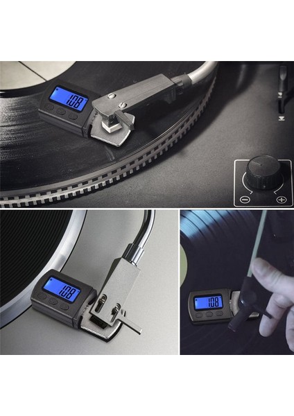 Taşınabilir Dijital Turntable Stylus Kuvvet Ölçek Ölçek Ölçeği Ölçer Arka Işığı Vinil Kayıt Iğnesi Için Hassas Izleme Guajı (Yurt Dışından) indirimleri