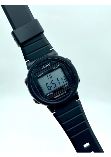 Su Geçirmez Kol Saati Dijital 8212 Model Siyah +4 Renk Kronometre-Alarmlı 5ATM modelleri