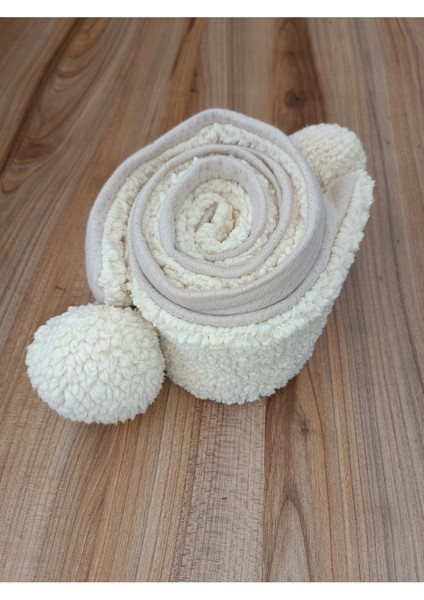 Kışlık Kalın Bebek Battaniyesi %100 Pamuklu Doğal Organik Uyku Kundağı Hastane Çıkışı Yenidoğan Örtü