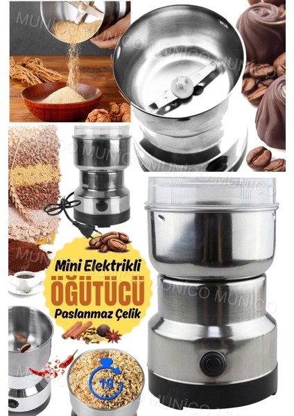 Paslanmaz Çelik Elektrikli Kahve Öğütücü, Güçlü ve Ultra Ince Öğütme fırsatları