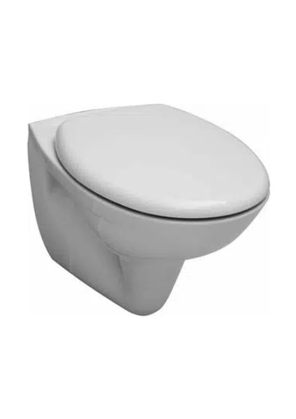 Serel Basic Kanalsız Asma Klozet Kapak Hariç 0426ODS110H