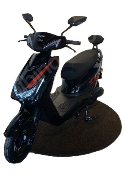 Ecolıne Elektrikli Moped Siyah