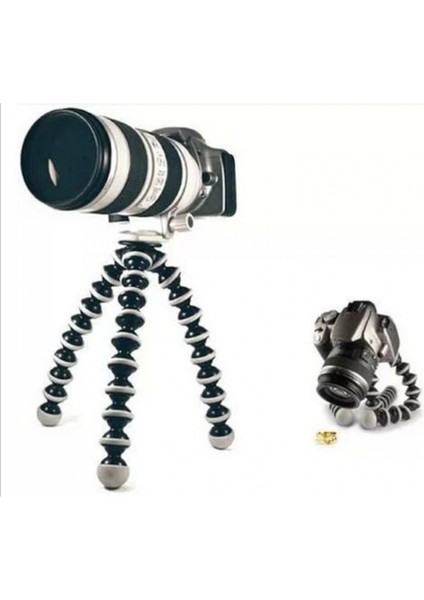 Pilelistore Kamera Cep Telefonu Için Tripod Küçük Ahtapot Tripod fiyatları