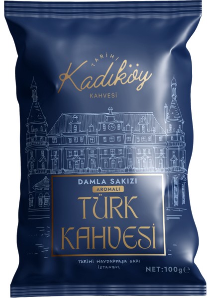 Tarihi Kadıköy Klasik + Damla Sakızlı Türk Kahvesi Seti ( 2 x 100) fiyatları