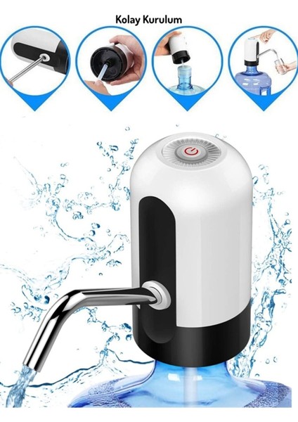 Şarjlı Otomatik Damacana Su Pompası modelleri