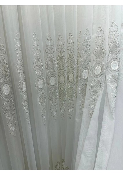 Nivemeshome Azra 1/3 Sık Pileli Tül Perde Apm