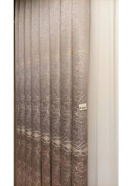 Limba Hardal 1/3 Sık Pile Fon Perde Apm