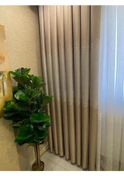 Lora Gri 1/3 Sık Pile Fon Perde Apm fiyatları