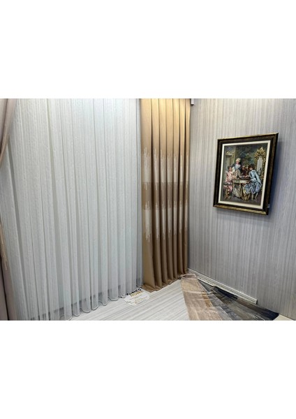 Nivemeshome Lugano V-102 1/3 Sık Pileli Tül Perde Apm modelleri