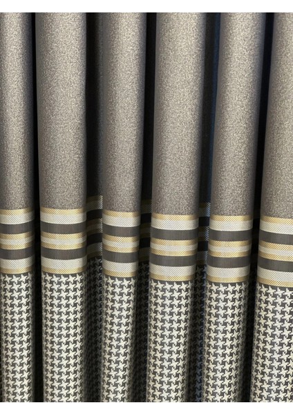 Nivemeshome Didim FT671537 V-2503 Taş 1/3 Sık Pileli Fon Perde Apm fiyatları