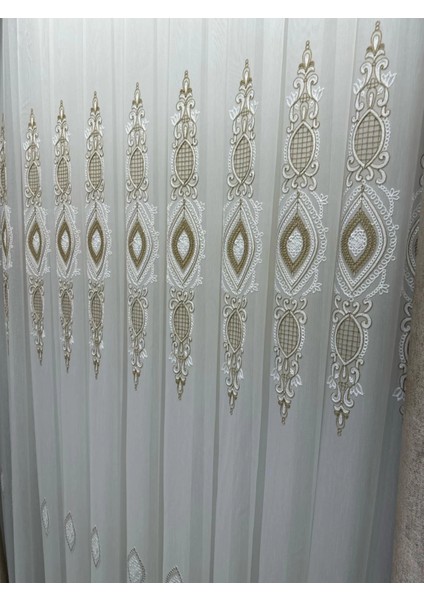 Nivemeshome Damla 1631 1/3 Sık Pileli Tül Perde Apm fiyatları