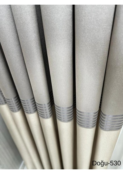 Nivemeshome Doğu Vizon FT671536 V-530 1/3 Sık Pileli Fon Perde Apm modelleri