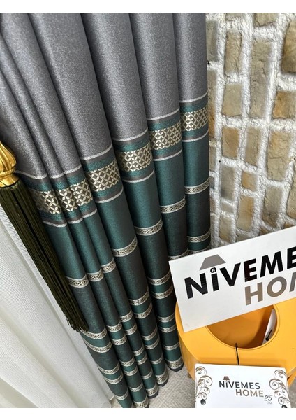 Nivemeshome Marvel V-2537 1/3 Sık Pileli Fon Perde Apm modelleri