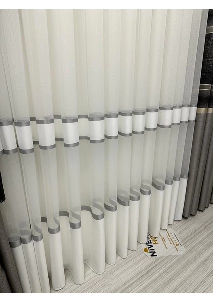 Nivemeshome Bonissa 1/3 Sık Pileli Tül Perde Apm modelleri