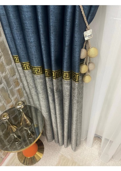 Nivemeshome Salda V-911 1/3 Sık Pile Fon Perde Apm fiyatları