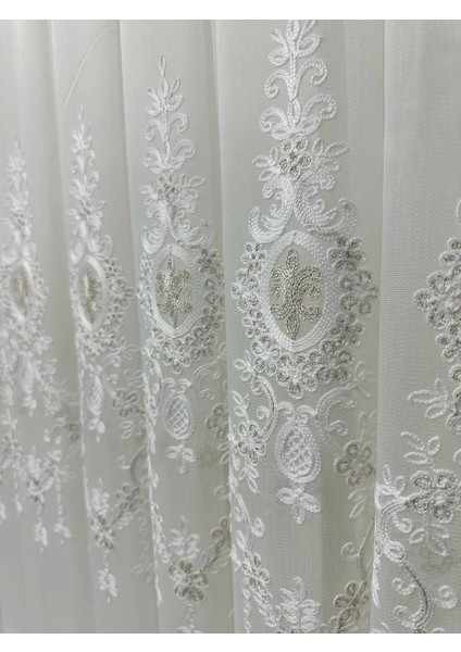 Nivemeshome Deren 2846 1/3 Sık Pileli Tül Perde Apm fiyatları