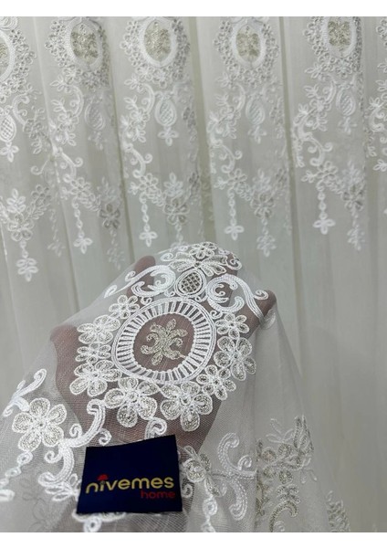 Nivemeshome Deren 2846 1/3 Sık Pileli Tül Perde Apm modelleri