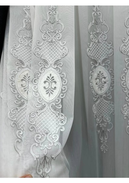 Nivemeshome Hilal 1/3 Sık Pileli Tül Perde Apm modelleri