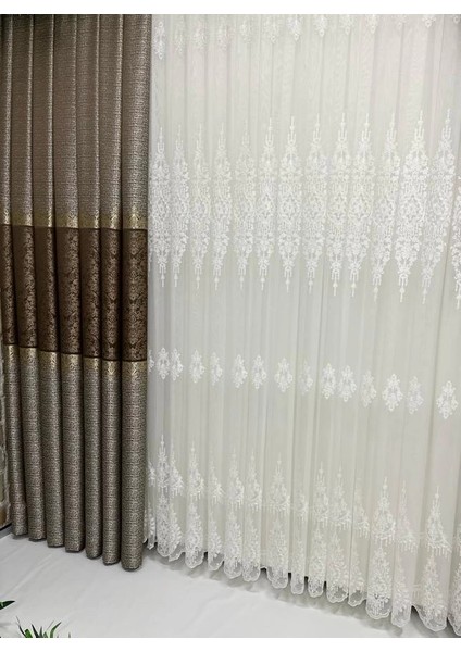 Nivemeshome Lina 1/3 Sık Pileli Tül Perde Apm modelleri