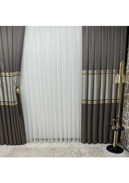 Nivemeshome Anka V-5301 1/3 Sık Pile Fon Perde Apm