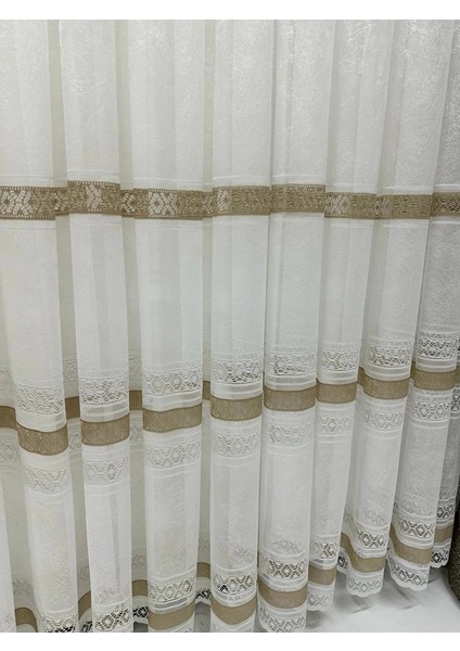 Nivemeshome Gardenya 1/3 Sık Pileli Tül Perde Apm indirimleri